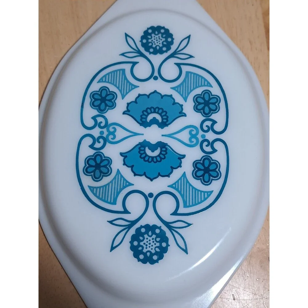 Replacement Lid for Pyrex Blue Horizon 945C17 Oval Cover Casserole Dish 2 1/2 qt